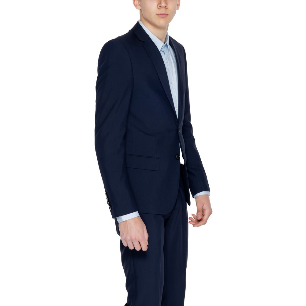 Antony Morato Blauer Polyester-Blazer