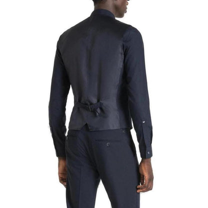 Antony Morato Blaue Polyesterweste