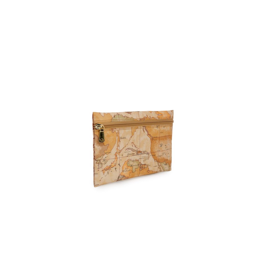Alviero Martini Prima Classe Beige Polyester-Clutch
