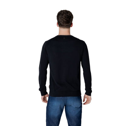 Napapijri Black Cotton Sweatshirt