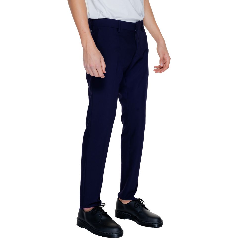 Antony Morato Blaue Polyesterhose