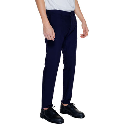 Antony Morato Blaue Polyesterhose