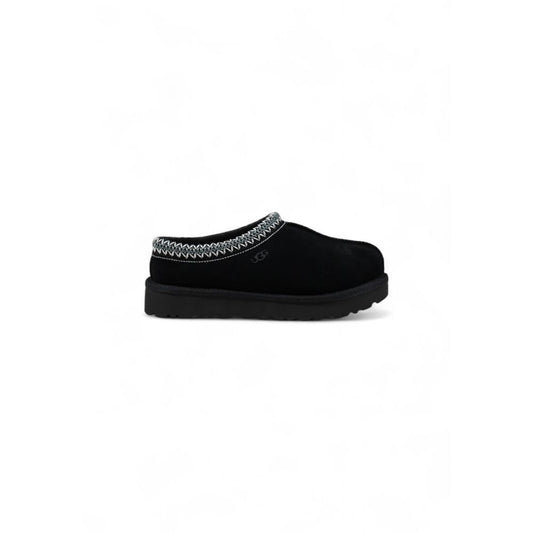 UGG – Hausschuhe aus schwarzem Wildleder