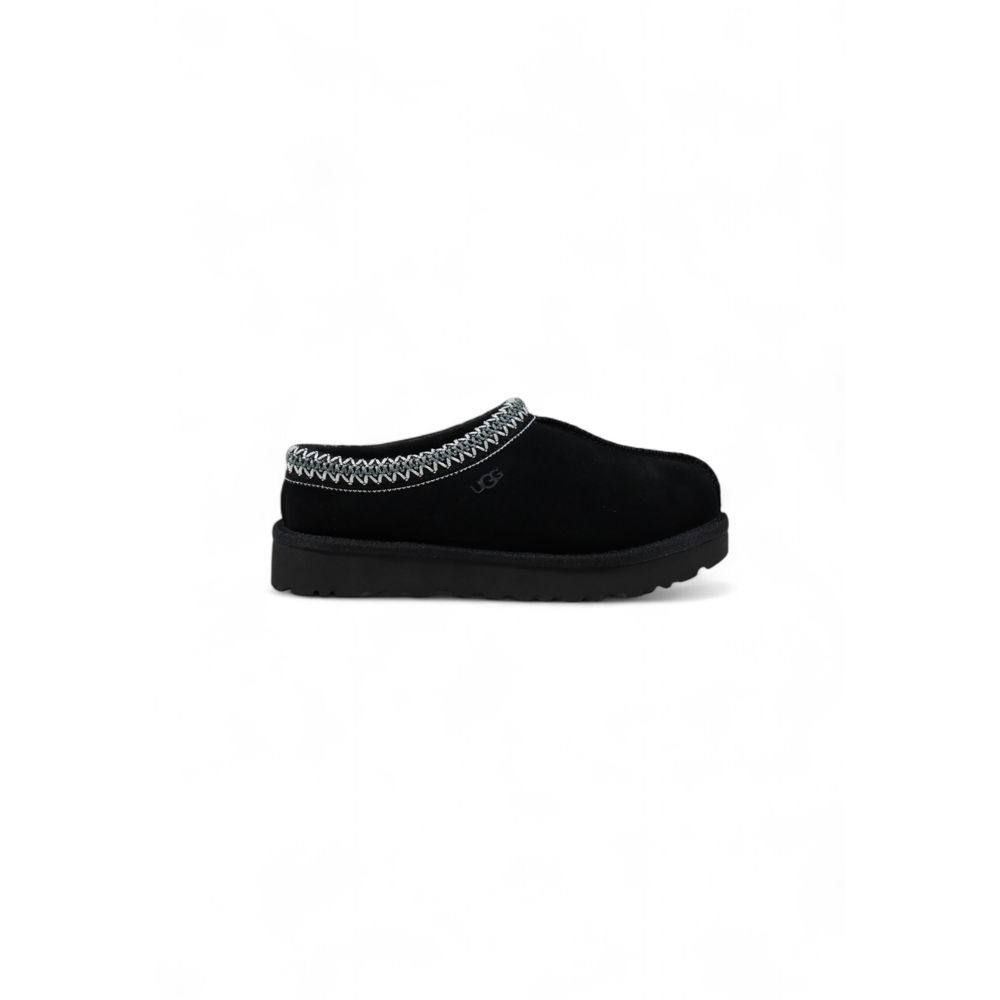 UGG – Hausschuhe aus schwarzem Wildleder