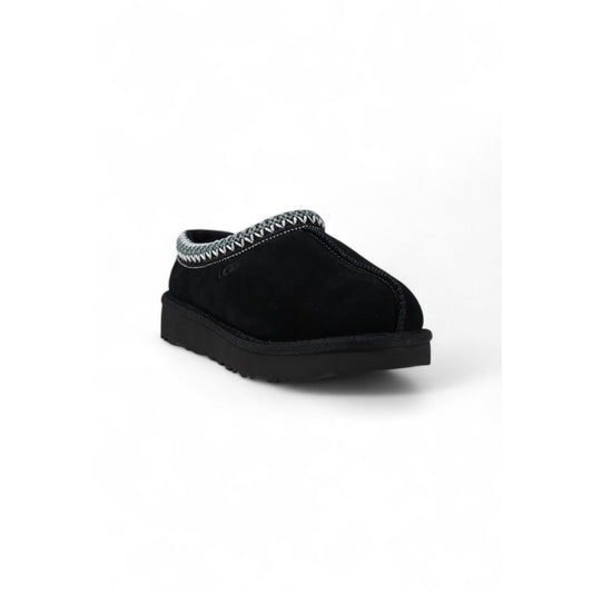 UGG – Hausschuhe aus schwarzem Wildleder
