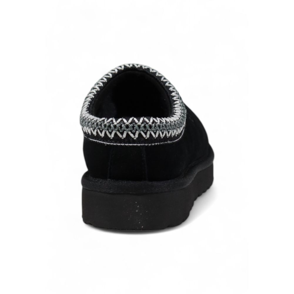 UGG – Hausschuhe aus schwarzem Wildleder