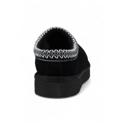UGG – Hausschuhe aus schwarzem Wildleder