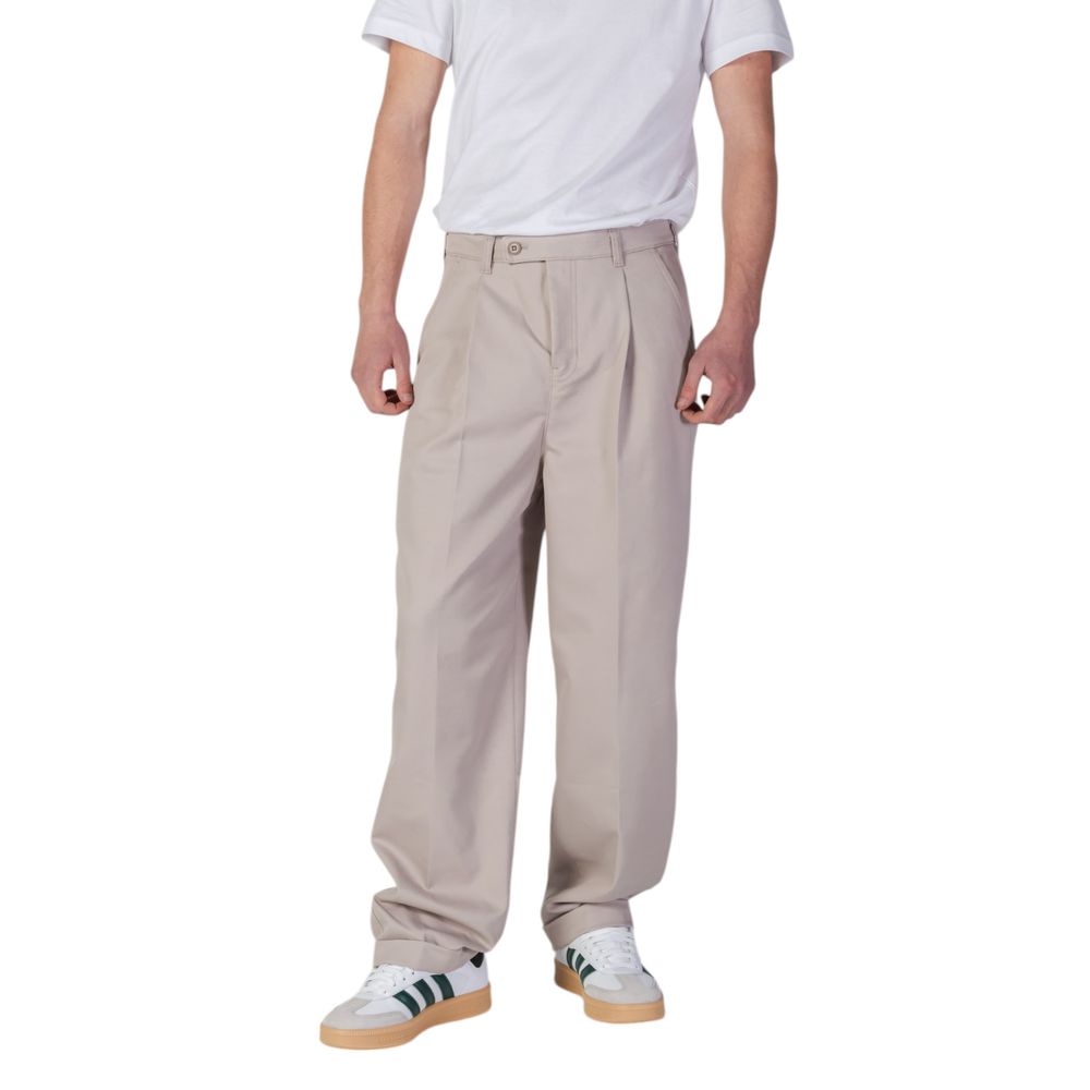 Calvin Klein Jeans – Beige Hose aus recyceltem Polyester