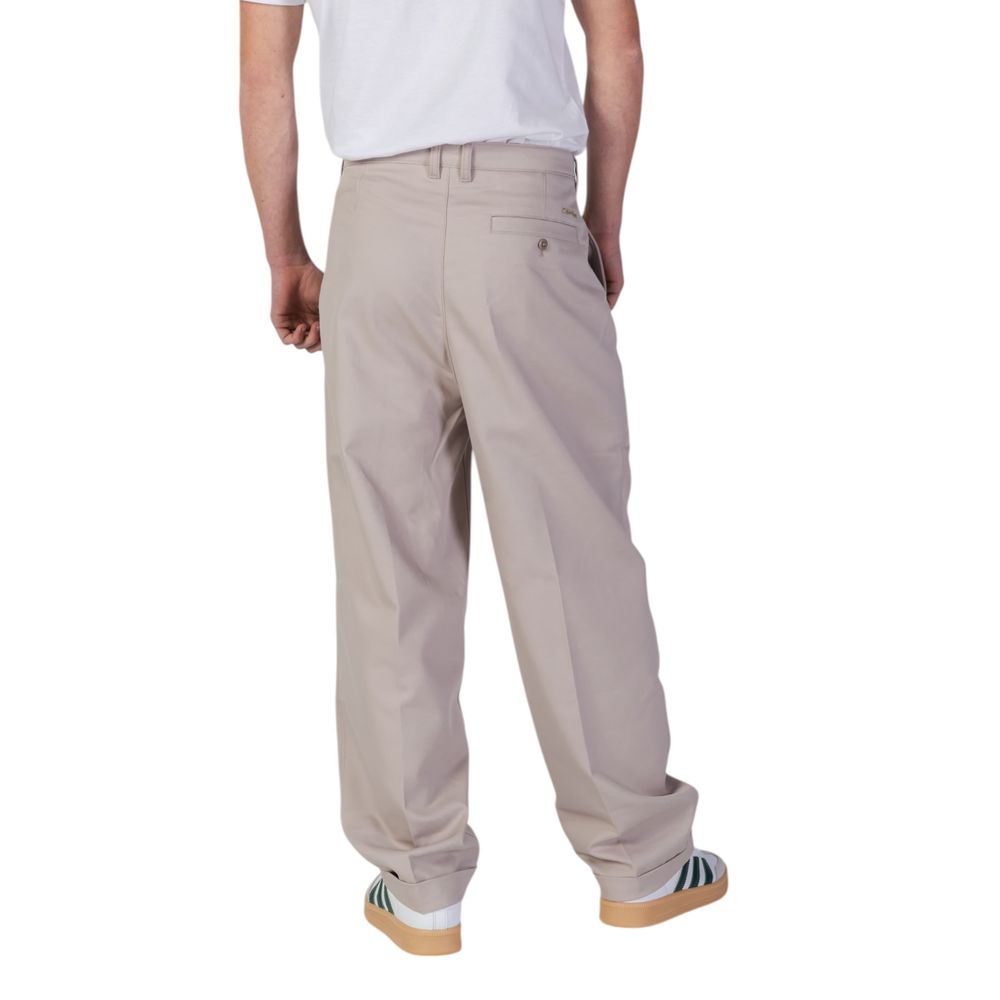 Calvin Klein Jeans – Beige Hose aus recyceltem Polyester
