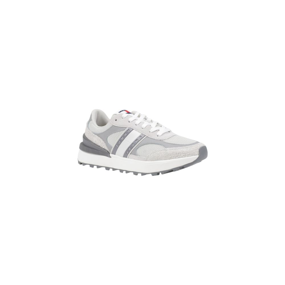Tommy Hilfiger Jeans – Sneaker aus grauem Wildleder