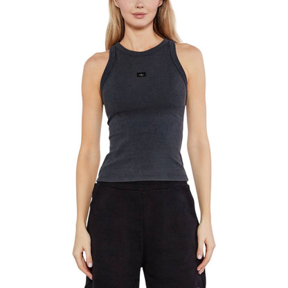 Calvin Klein Jeans – Graues Tanktop aus recycelter Baumwolle