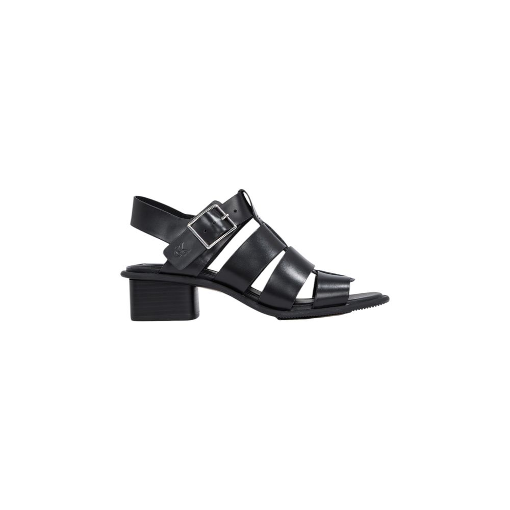Calvin Klein Jeans – Schwarze Polyester-Sandalen