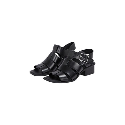 Calvin Klein Jeans – Schwarze Polyester-Sandalen