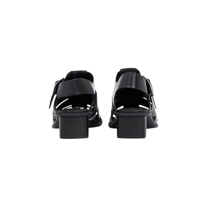 Calvin Klein Jeans – Schwarze Polyester-Sandalen