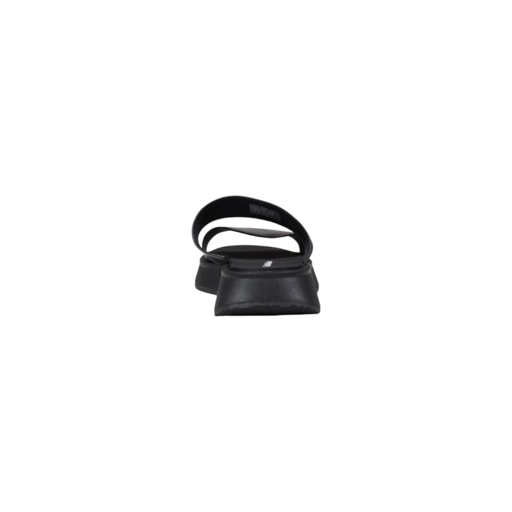 Calvin Klein Jeans – Schwarze Ledersandalen