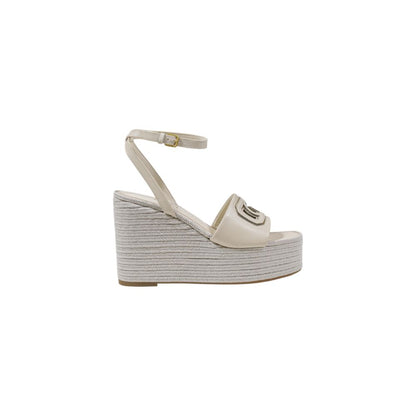 Guess Creme Synthetik High Heel