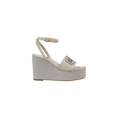 Guess Creme Synthetik High Heel