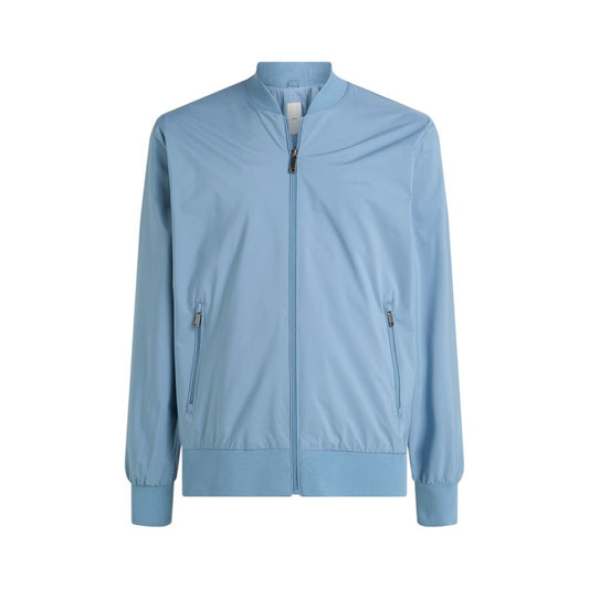 Calvin Klein – Hellblaue Jacken und Mäntel aus recyceltem Polyester