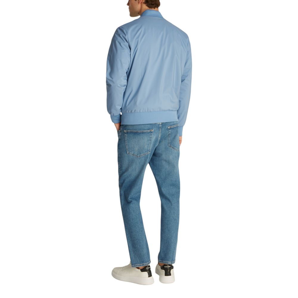 Calvin Klein – Hellblaue Jacken und Mäntel aus recyceltem Polyester