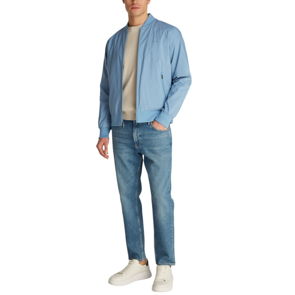 Calvin Klein – Hellblaue Jacken und Mäntel aus recyceltem Polyester