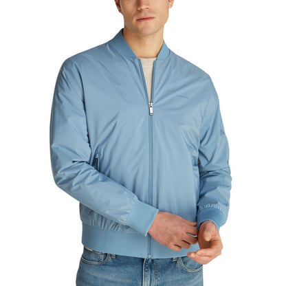 Calvin Klein – Hellblaue Jacken und Mäntel aus recyceltem Polyester