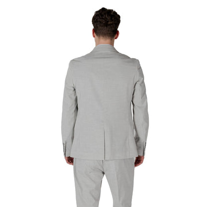 Antony Morato Grauer Polyester-Blazer