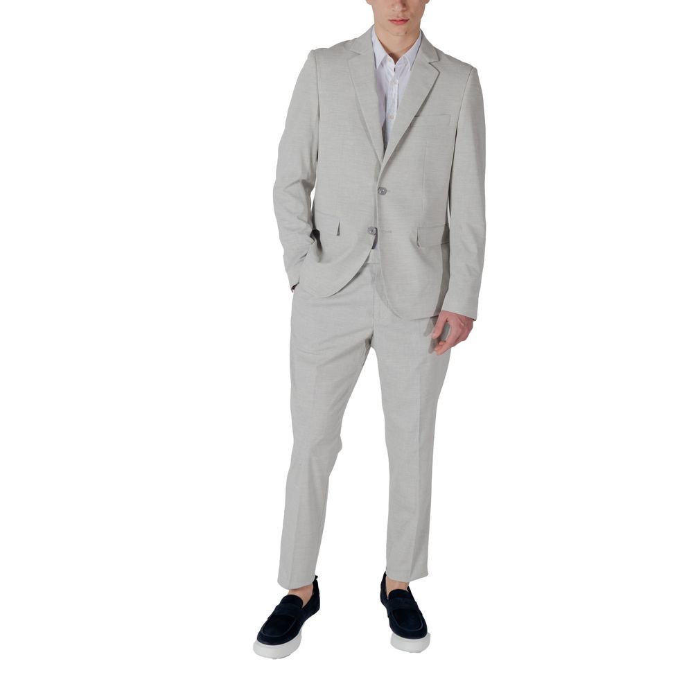 Antony Morato Grauer Polyester-Blazer