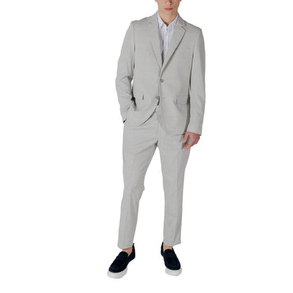 Antony Morato Grauer Polyester-Blazer