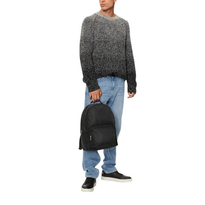 Calvin Klein – Schwarzer Rucksack aus recyceltem Polyester