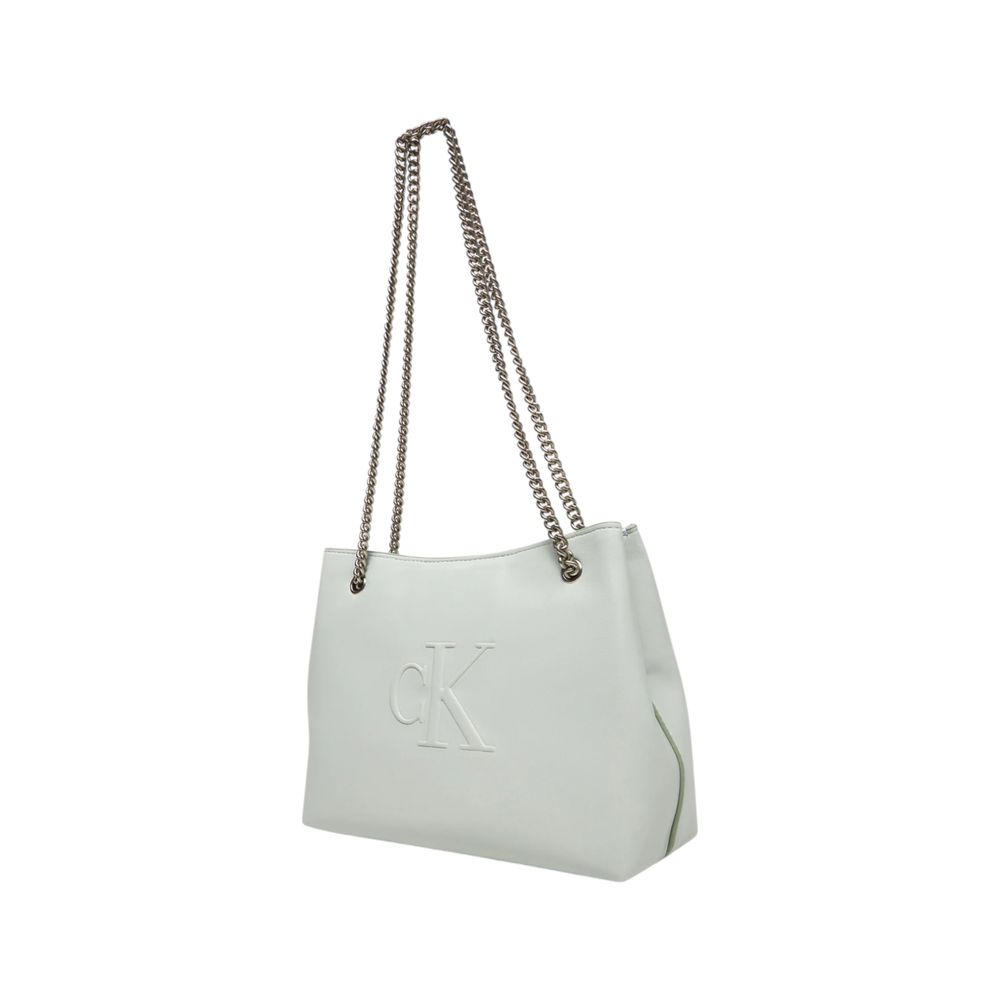 Calvin Klein Jeans – Handtasche aus Polyethylen in Grau