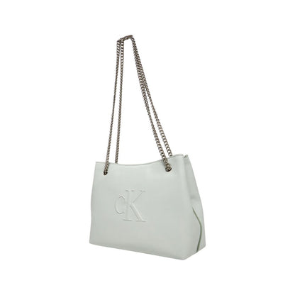 Calvin Klein Jeans – Handtasche aus Polyethylen in Grau