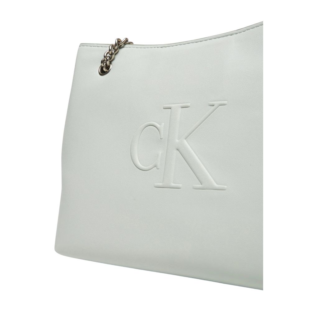 Calvin Klein Jeans – Handtasche aus Polyethylen in Grau