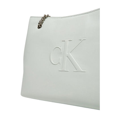Calvin Klein Jeans – Handtasche aus Polyethylen in Grau