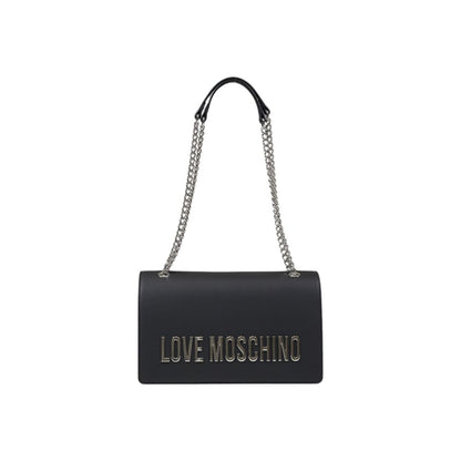 Love Moschino – Graue Handtasche aus Polyethylen