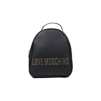 Love Moschino – Schwarzer Polyethylen-Rucksack