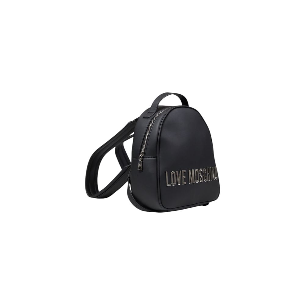 Love Moschino – Schwarzer Polyethylen-Rucksack