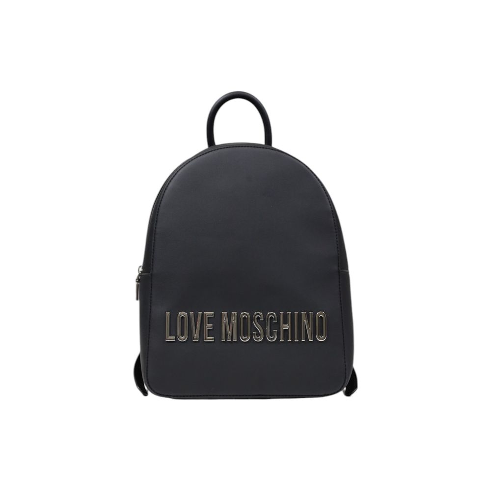 Love Moschino – Grauer Polyethylen-Rucksack