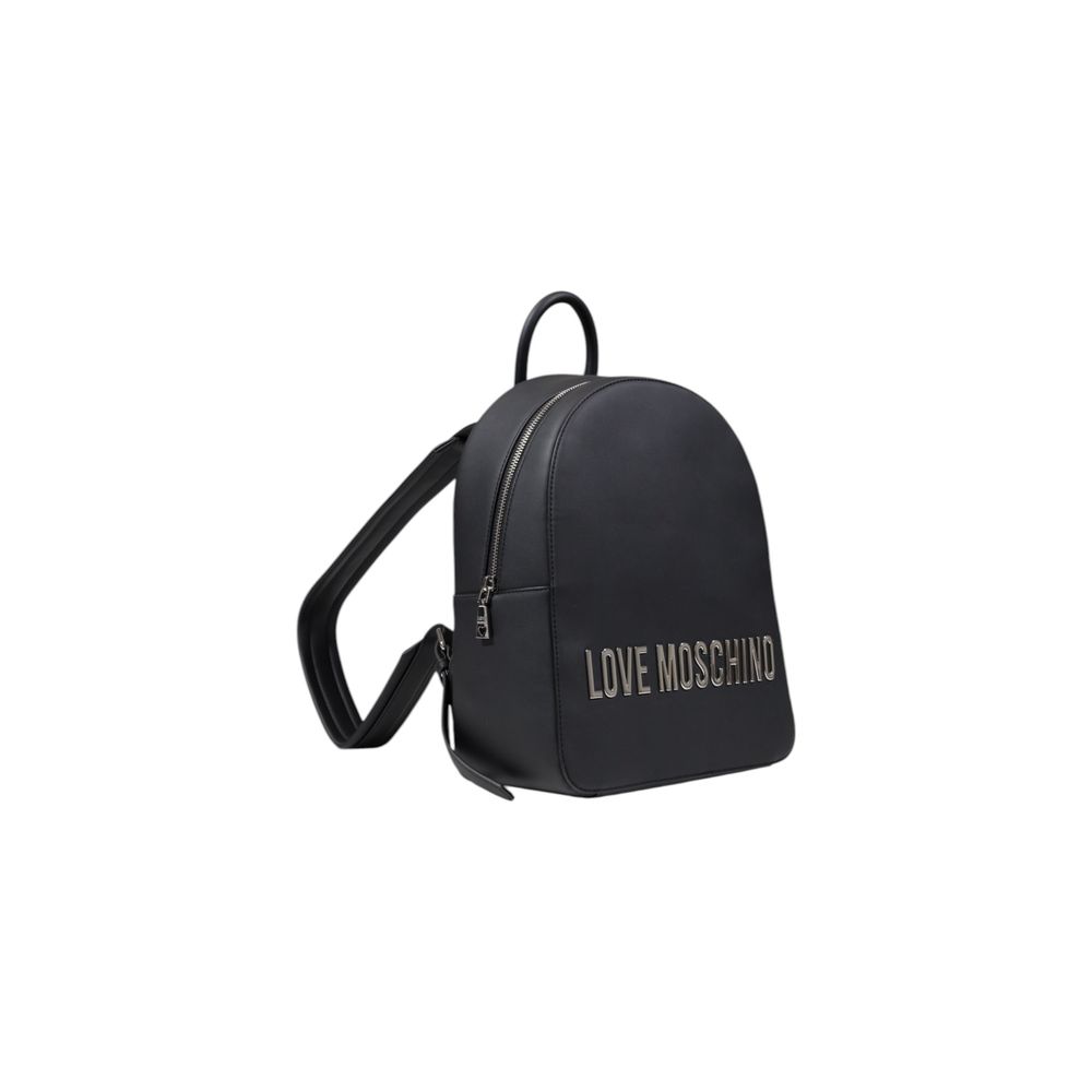 Love Moschino – Grauer Polyethylen-Rucksack