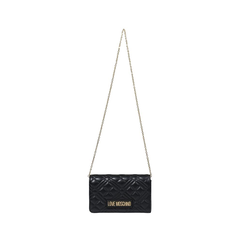 Love Moschino – Schwarze Handtasche aus Polyethylen
