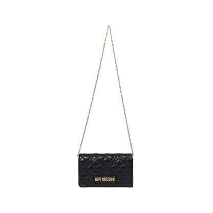 Love Moschino – Schwarze Handtasche aus Polyethylen