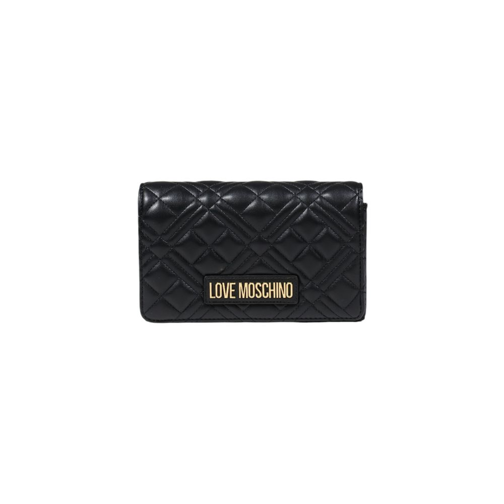 Love Moschino – Schwarze Handtasche aus Polyethylen