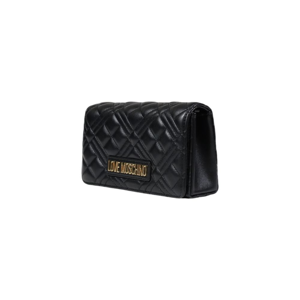 Love Moschino – Schwarze Handtasche aus Polyethylen