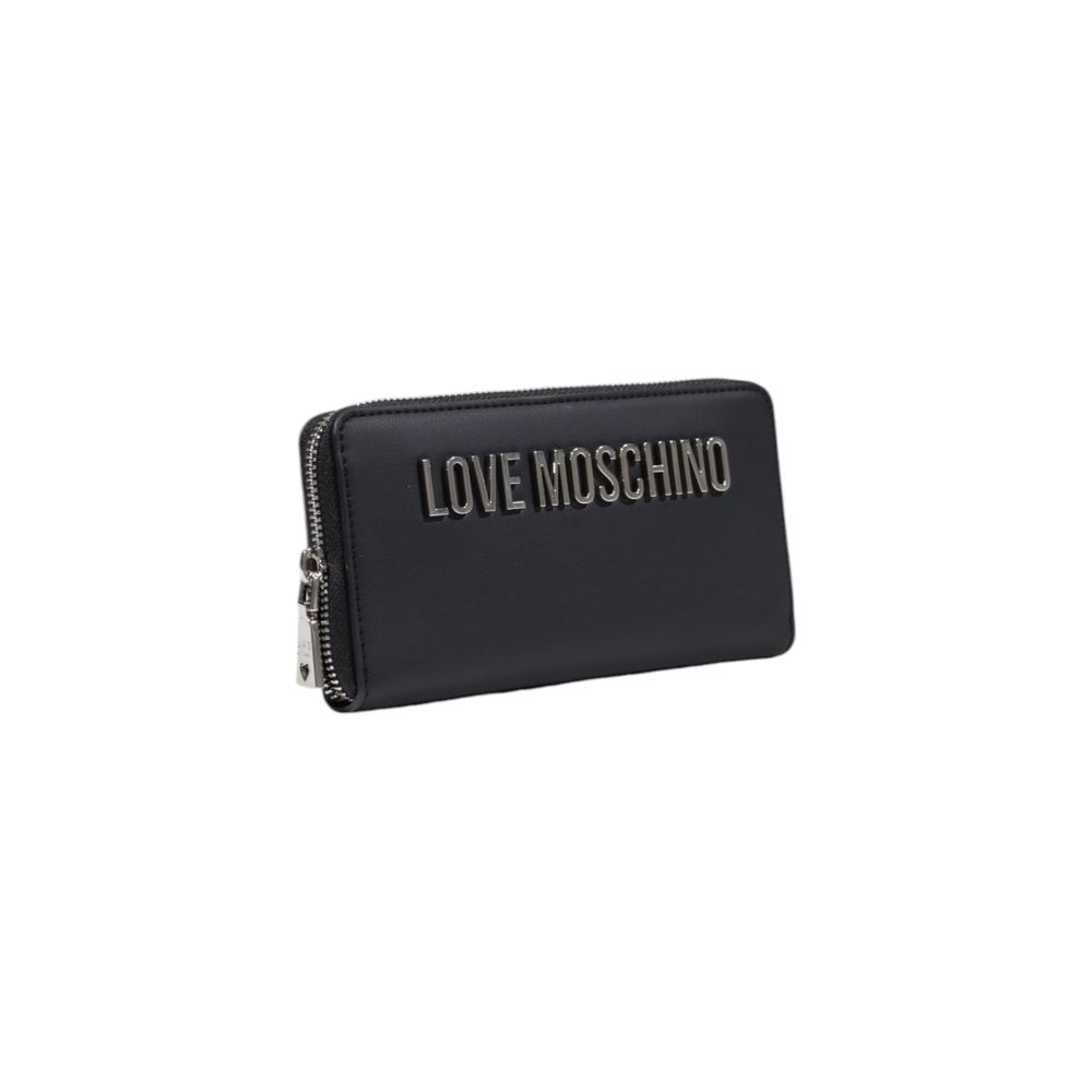 Love Moschino – Graue Polyethylen-Geldbörse