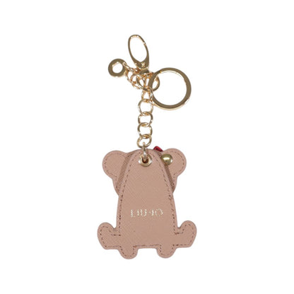 Liu Jo Beige Polyethylene Keychain