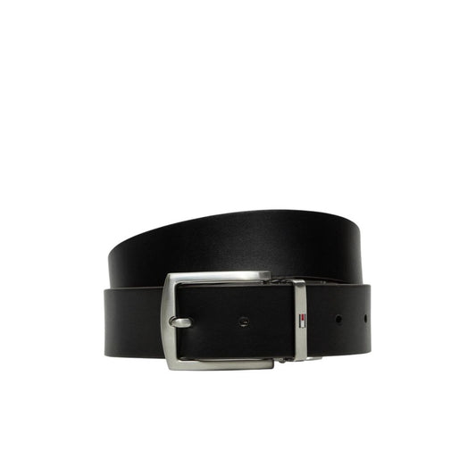 Tommy Hilfiger – Schwarzer Ledergürtel