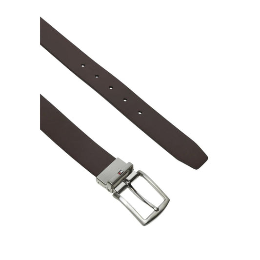 Tommy Hilfiger – Schwarzer Ledergürtel