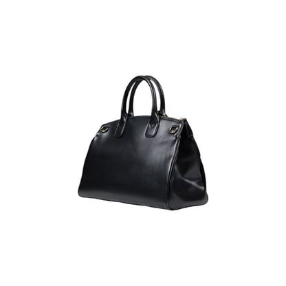 Armani Exchange – Schwarze Polyester-Handtasche