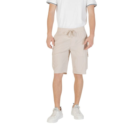 Hugo Boss Beige Polyester-Bermuda