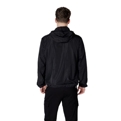 EA7 Emporio Armani Schwarze Polyesterjacken und -mäntel