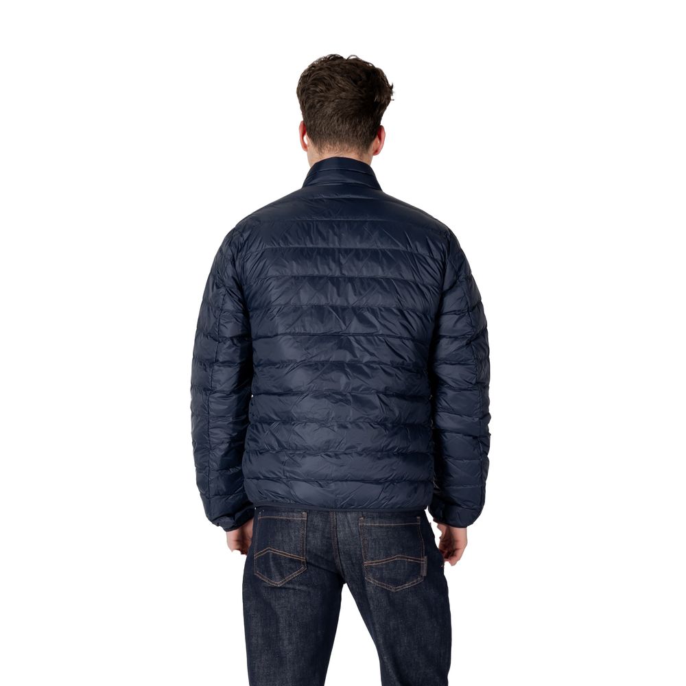 EA7 Emporio Armani Blaue Polyamidjacken und -mäntel
